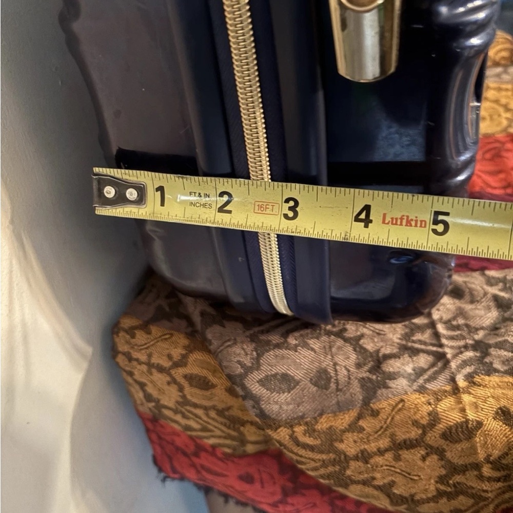 NAVY BLUE MARCY MCKENNA THE JET‎ SETTER COLLECTION BEAUTY CASE - Picture 6 of 11